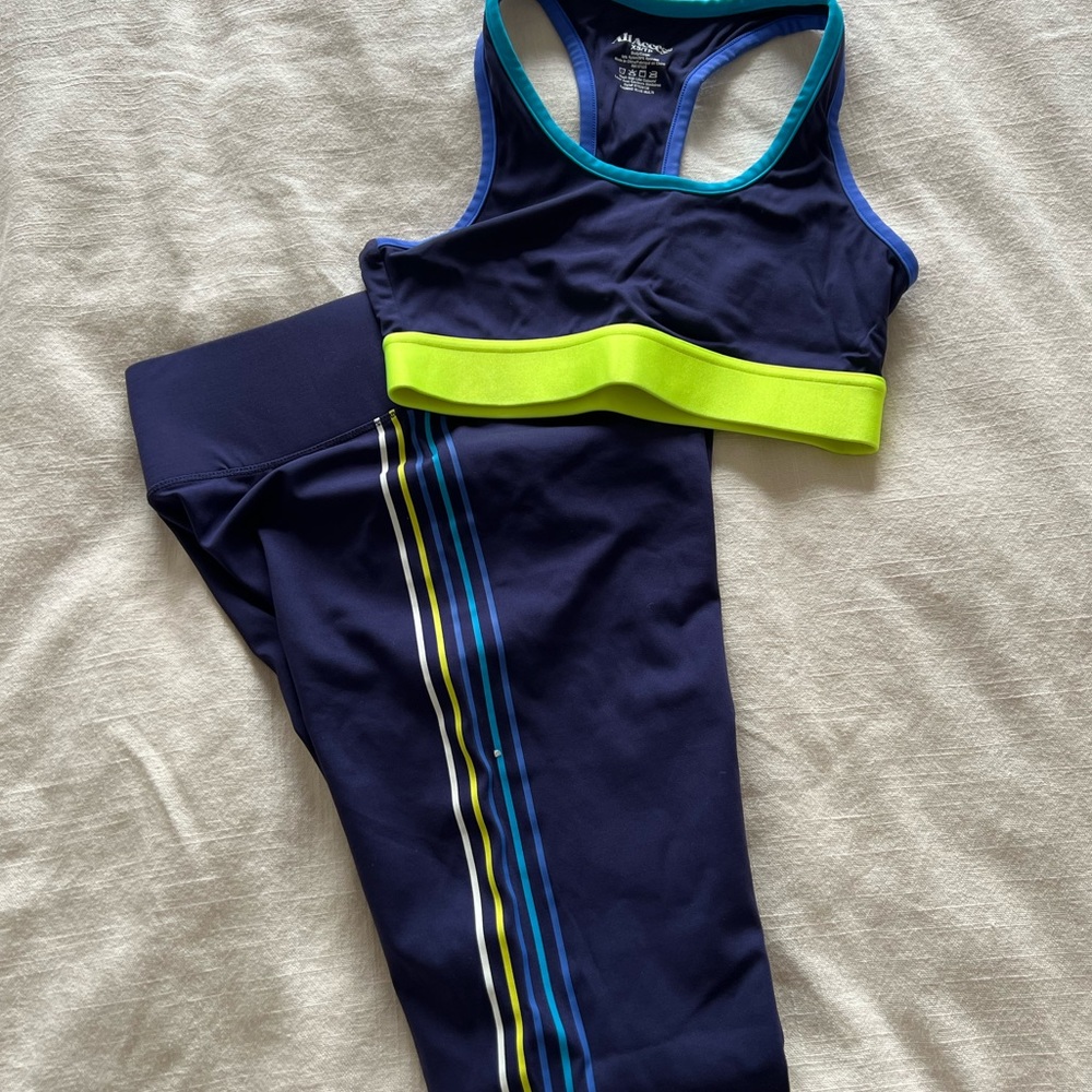 AllAccess Navy Blue Workout Set